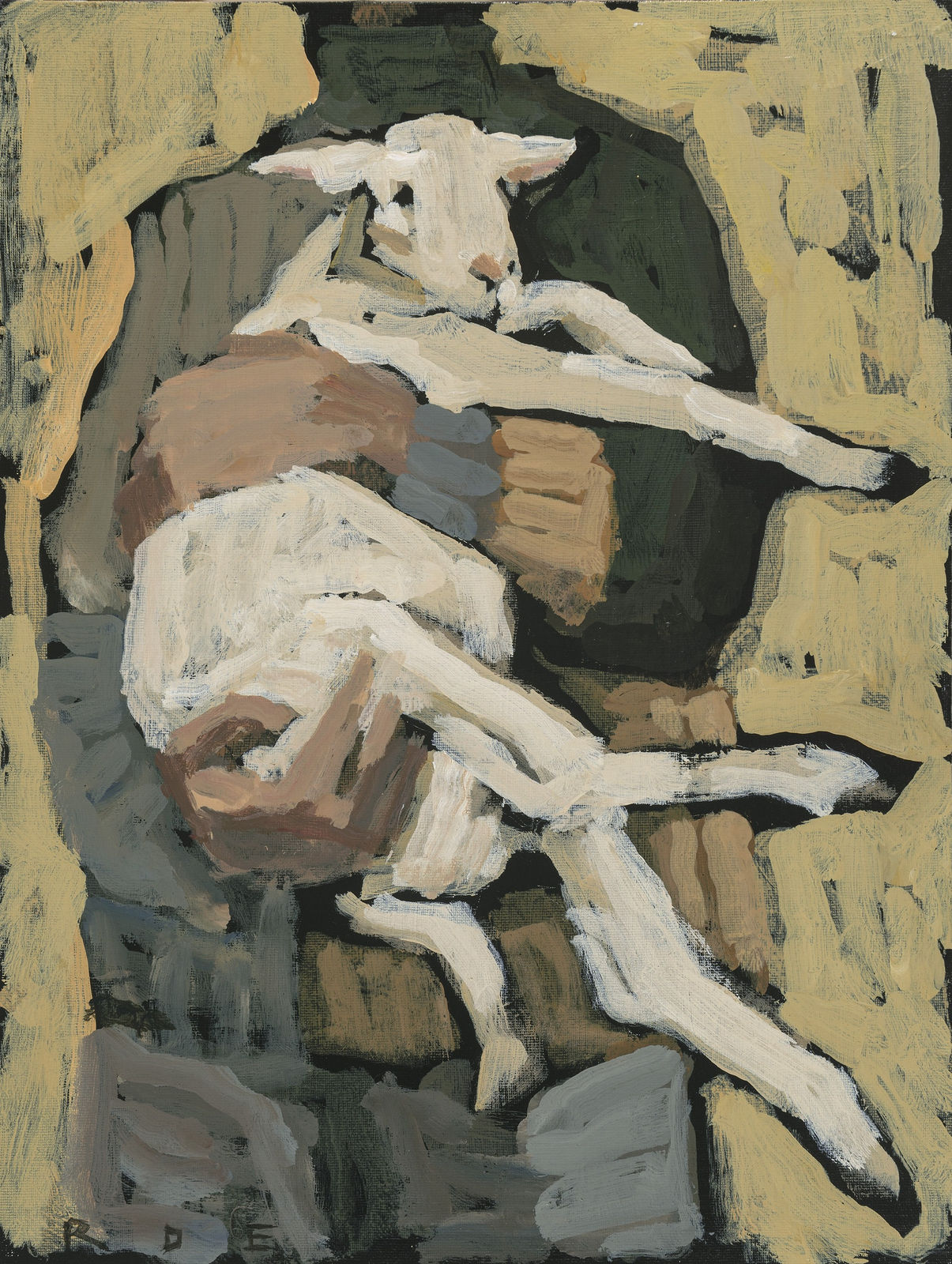 Romy Elliott, Wool on wool, spring lamb