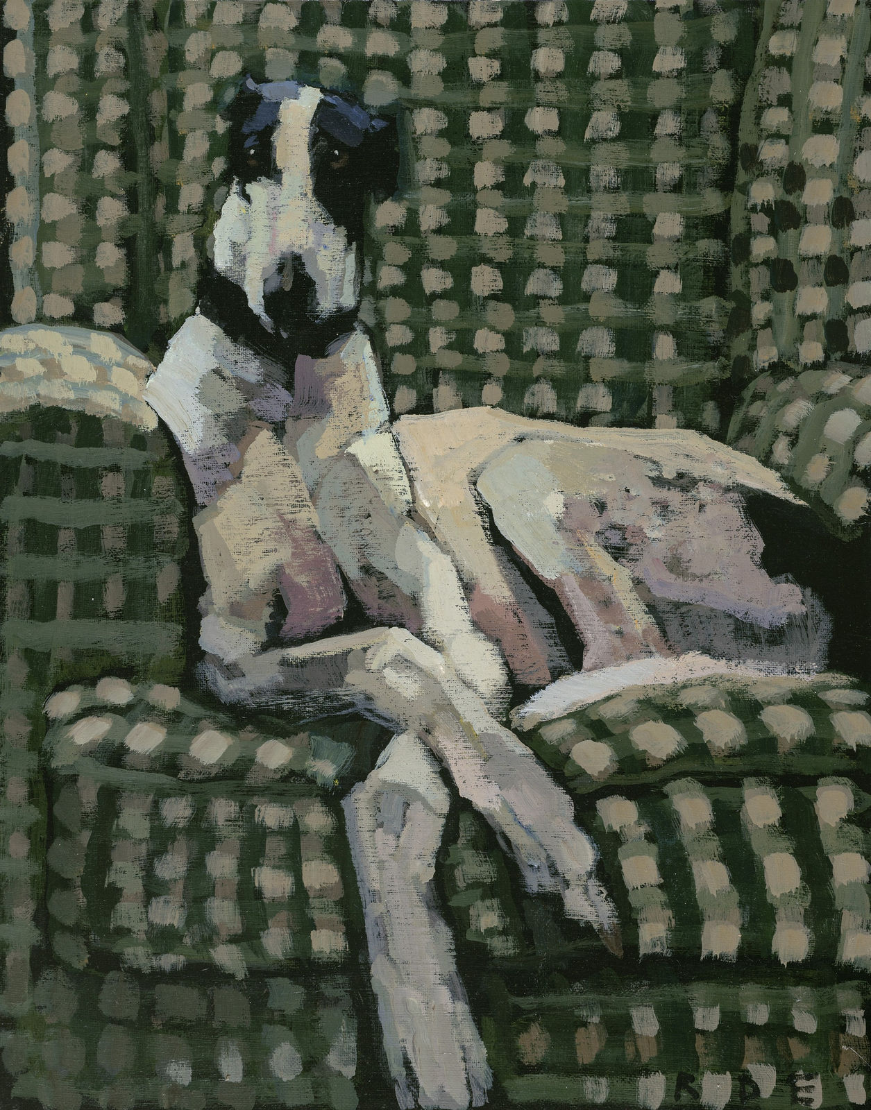Romy Elliott, Greyhound resting