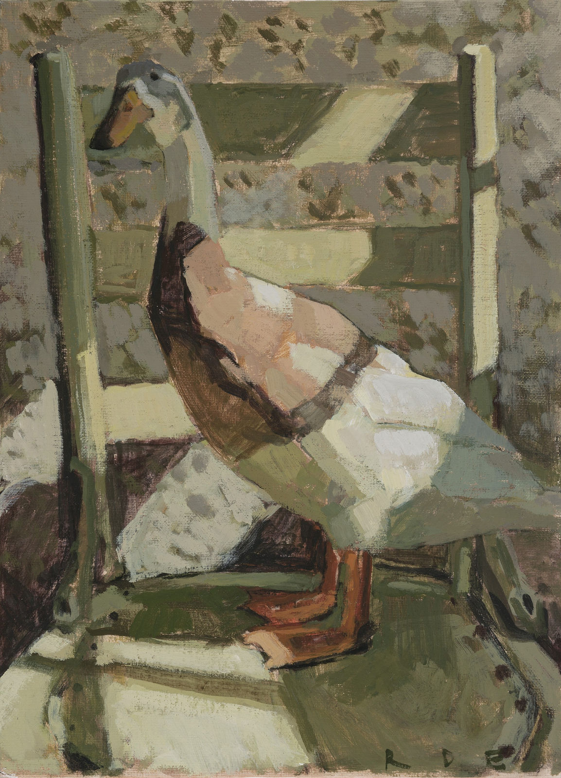 Romy Elliott, Duck on a chair