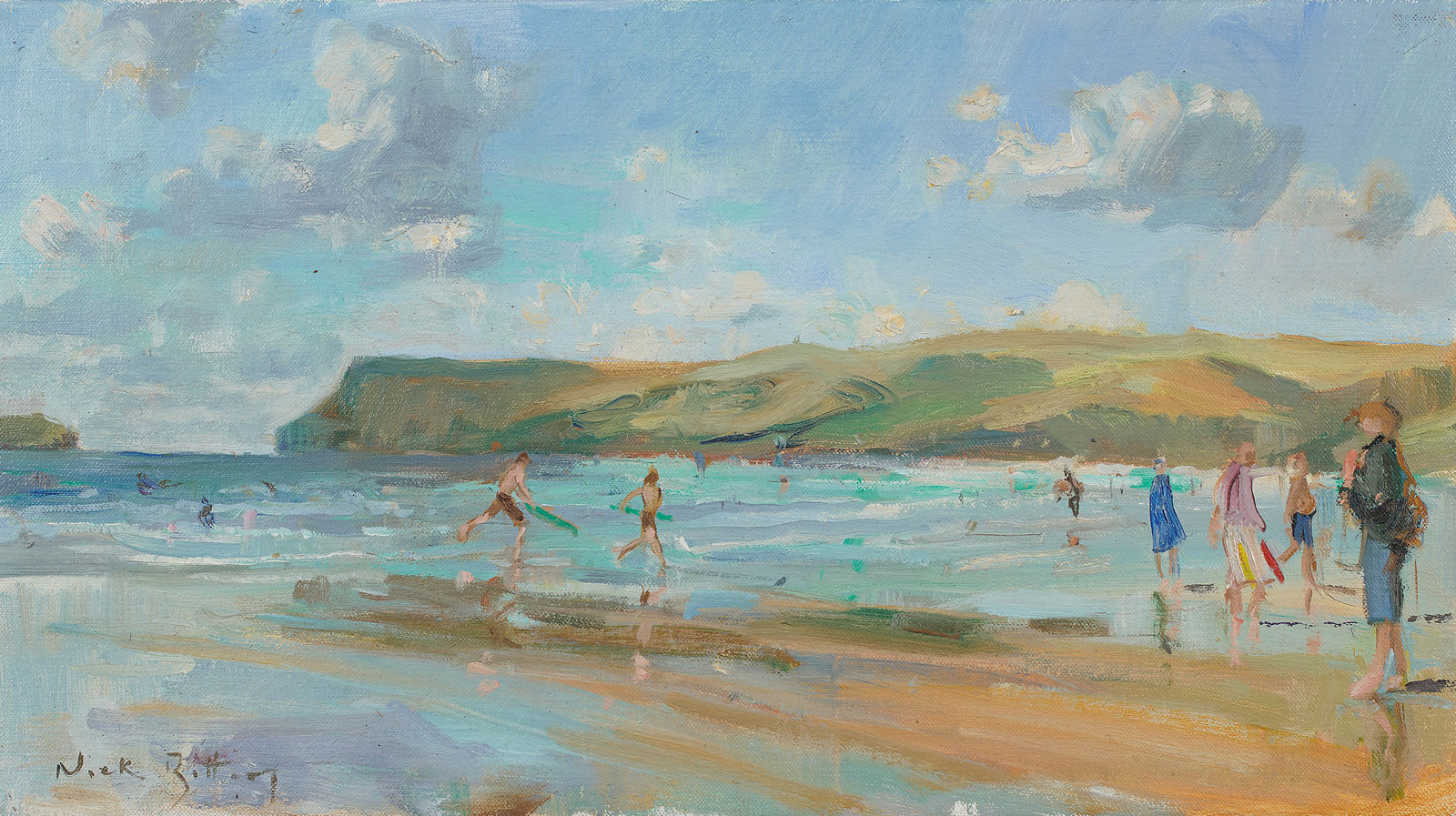 Nick Botting, Scudding Clouds, Polzeath