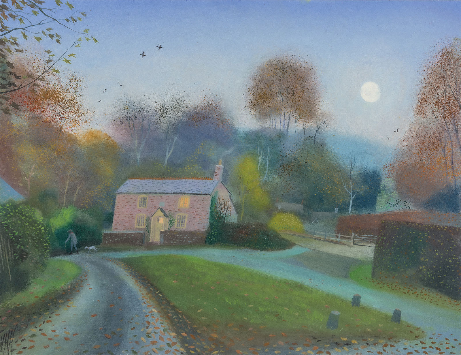 Nicholas Hely Hutchinson, 33. An Autumn Evening, Tollard Royal, 2025