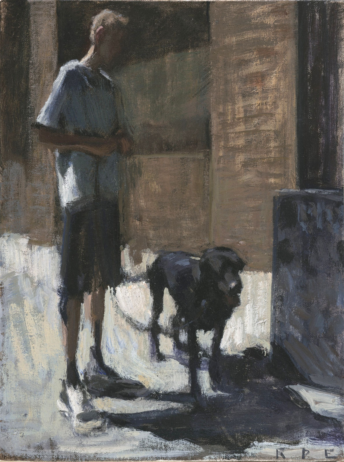 Romy Elliott, Boy and his dog