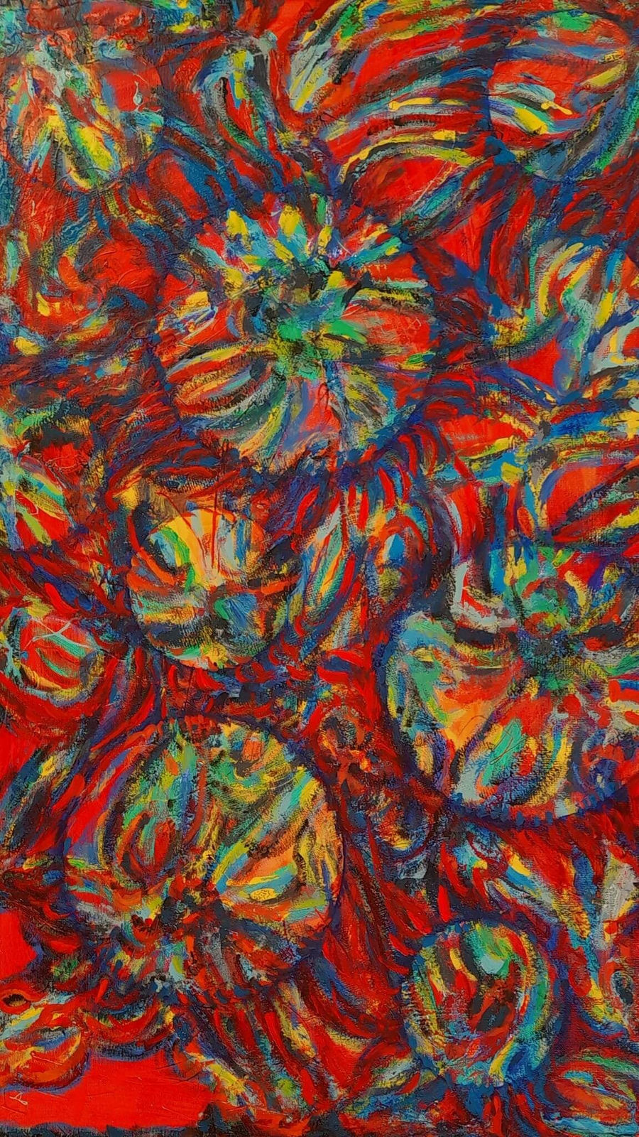 Özgen Ulukutlu, Soyut Resim