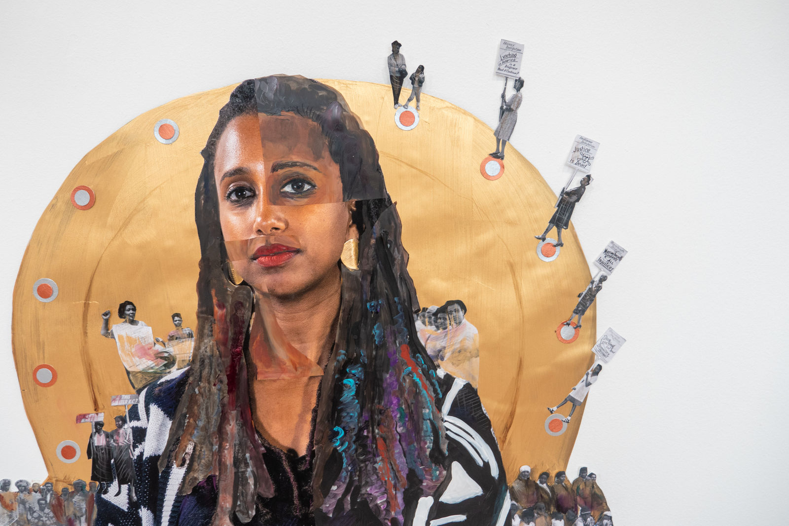 Helina Metaferia, Enthroned (Today I feel I am an institution; I am an altar; I am an artwork in/of/for progress), 2025