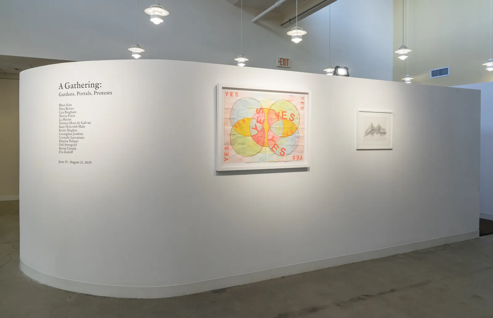 Crystalle Lacouture, YES (Flag to Fold in Pocket), 2025