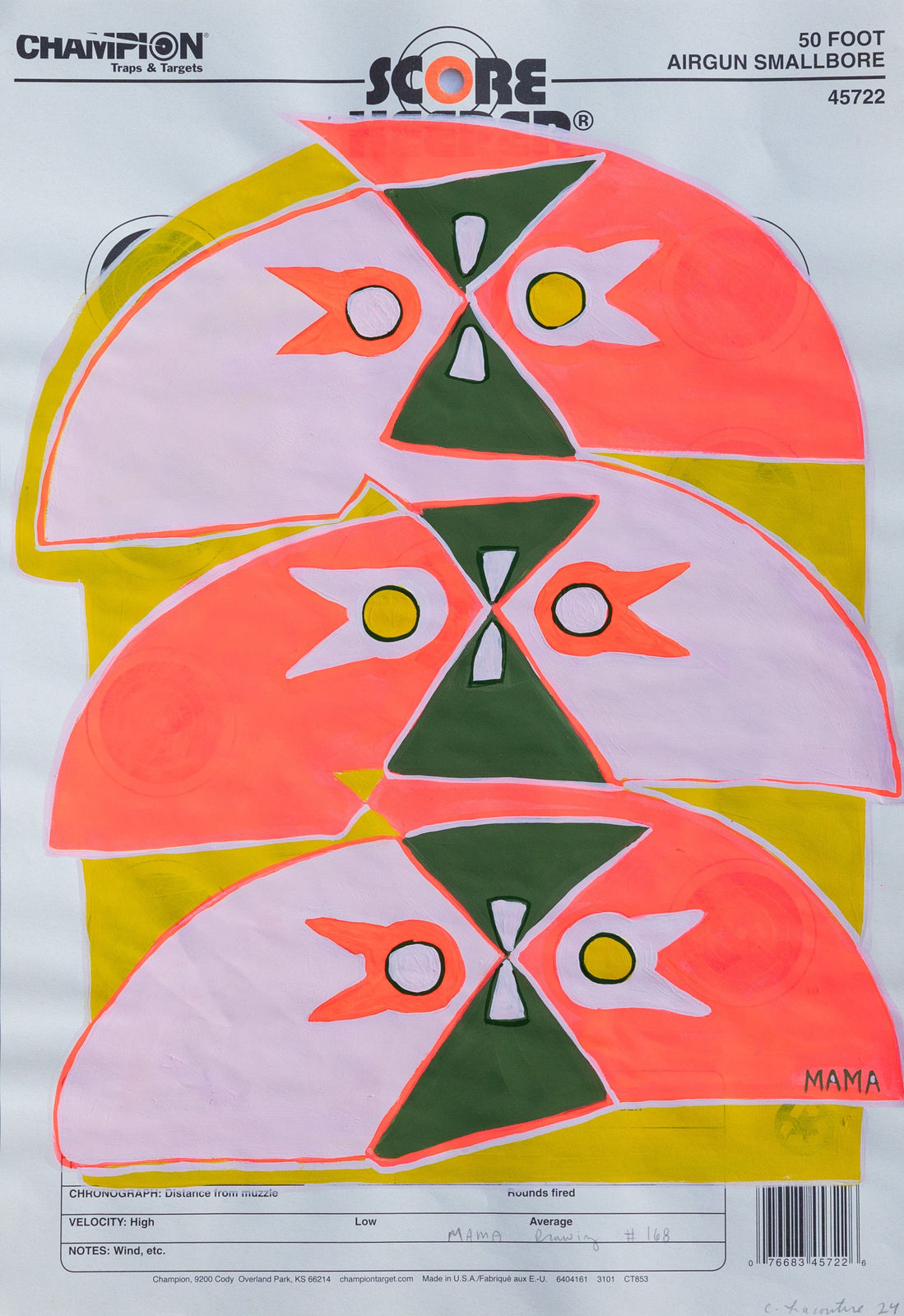 Crystalle Lacouture, MAMA Drawing #168B, 2024