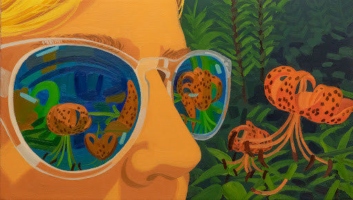 Helena Wurzel, Looking at Lilies, 2018