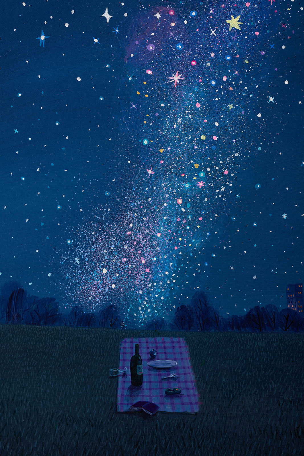 Oliver Jeffers, High Noon in the Milky Way, 2023