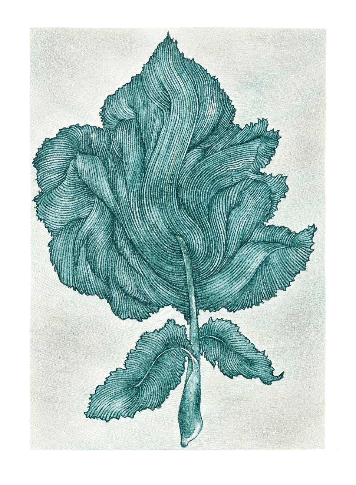 Ana Jelenković, Phthalo Green Leaf, 2021-2022