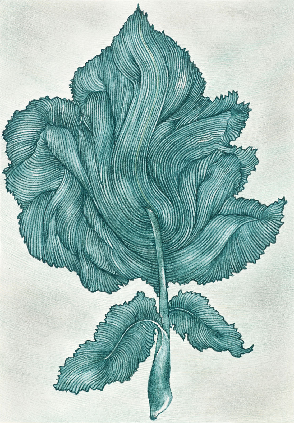 Ana Jelenković, Phthalo Green Leaf, 2021-2022