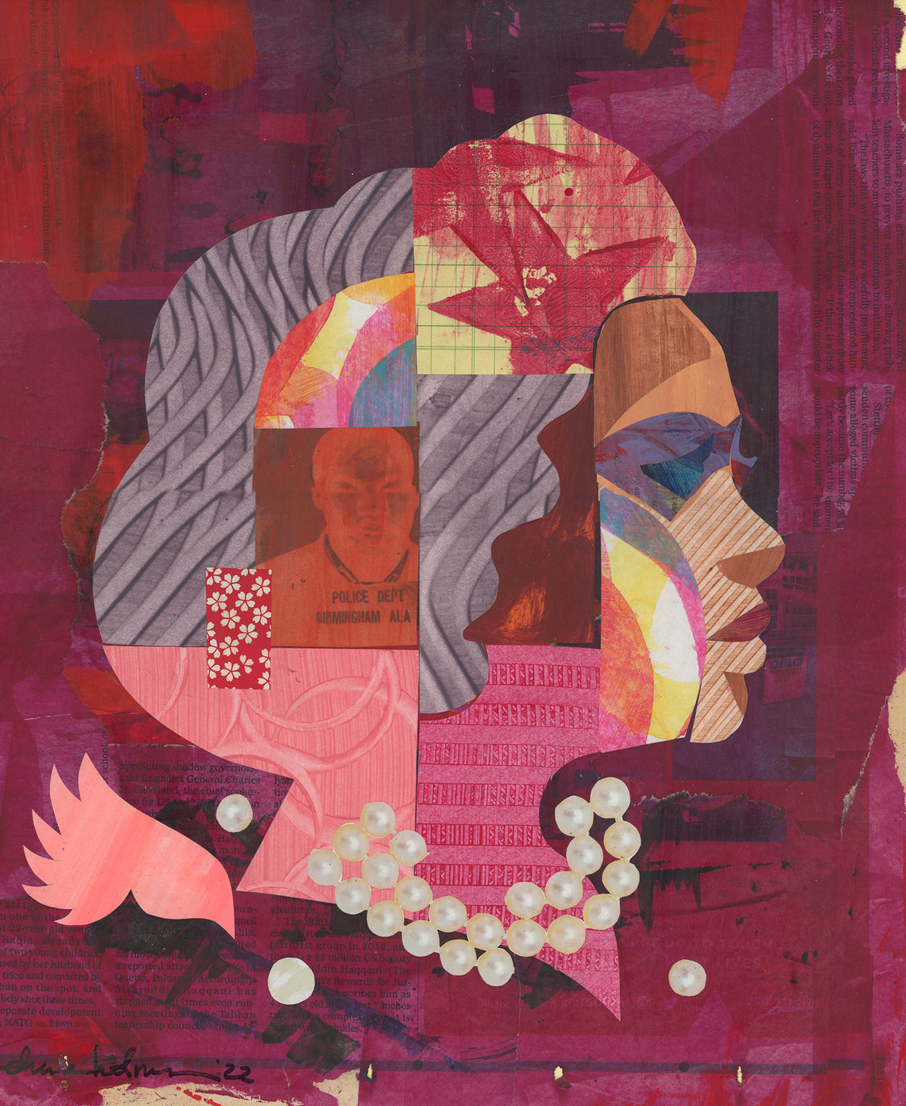 Ekua Holmes, Coretta: Pearlessence, 2022