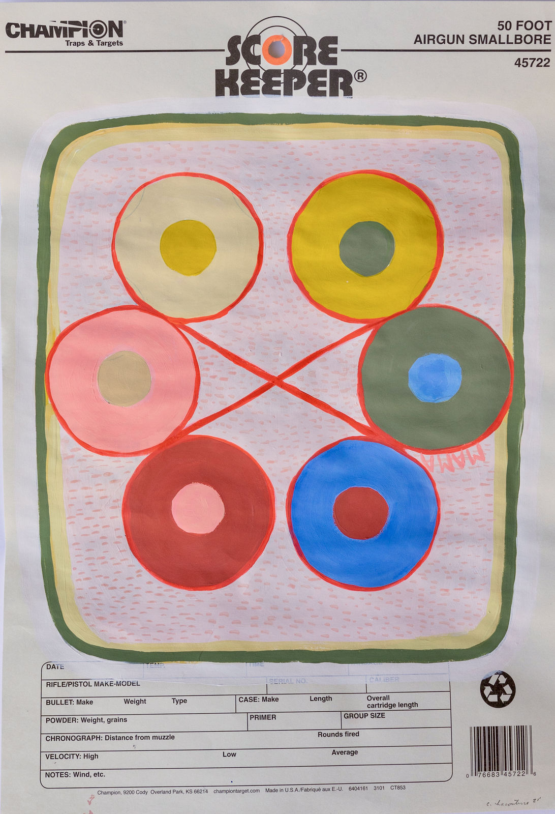 Crystalle Lacouture, MAMA Drawing #79, 2021