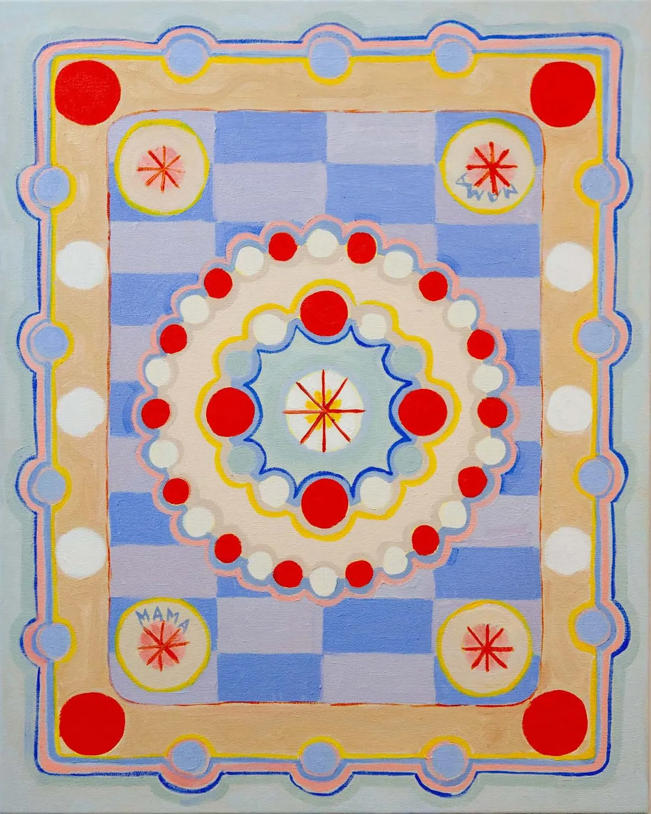 Crystalle Lacouture, Love Medallion, 2021