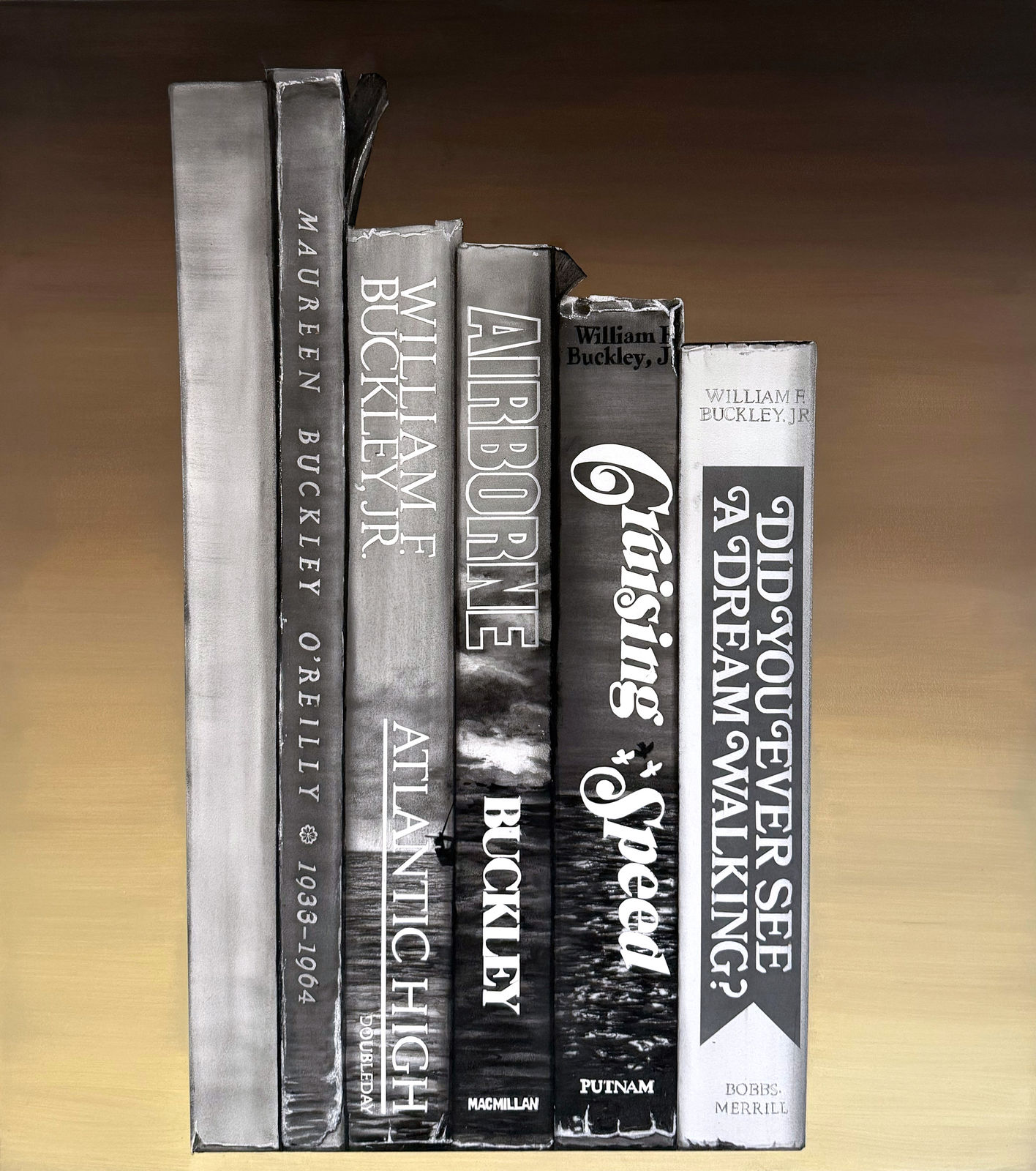 Bryce Delplanque, Joan Didion Hard Covers Buckley’s Section, 2026