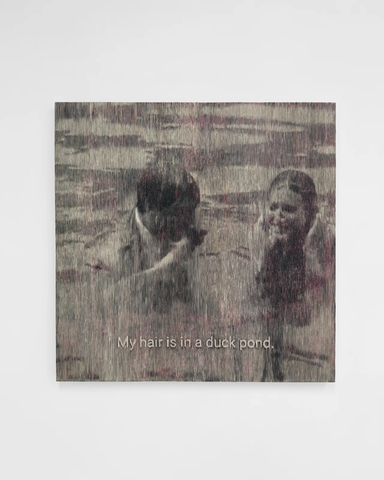 Morgane Ely, My hair is in a duck pond, 2024