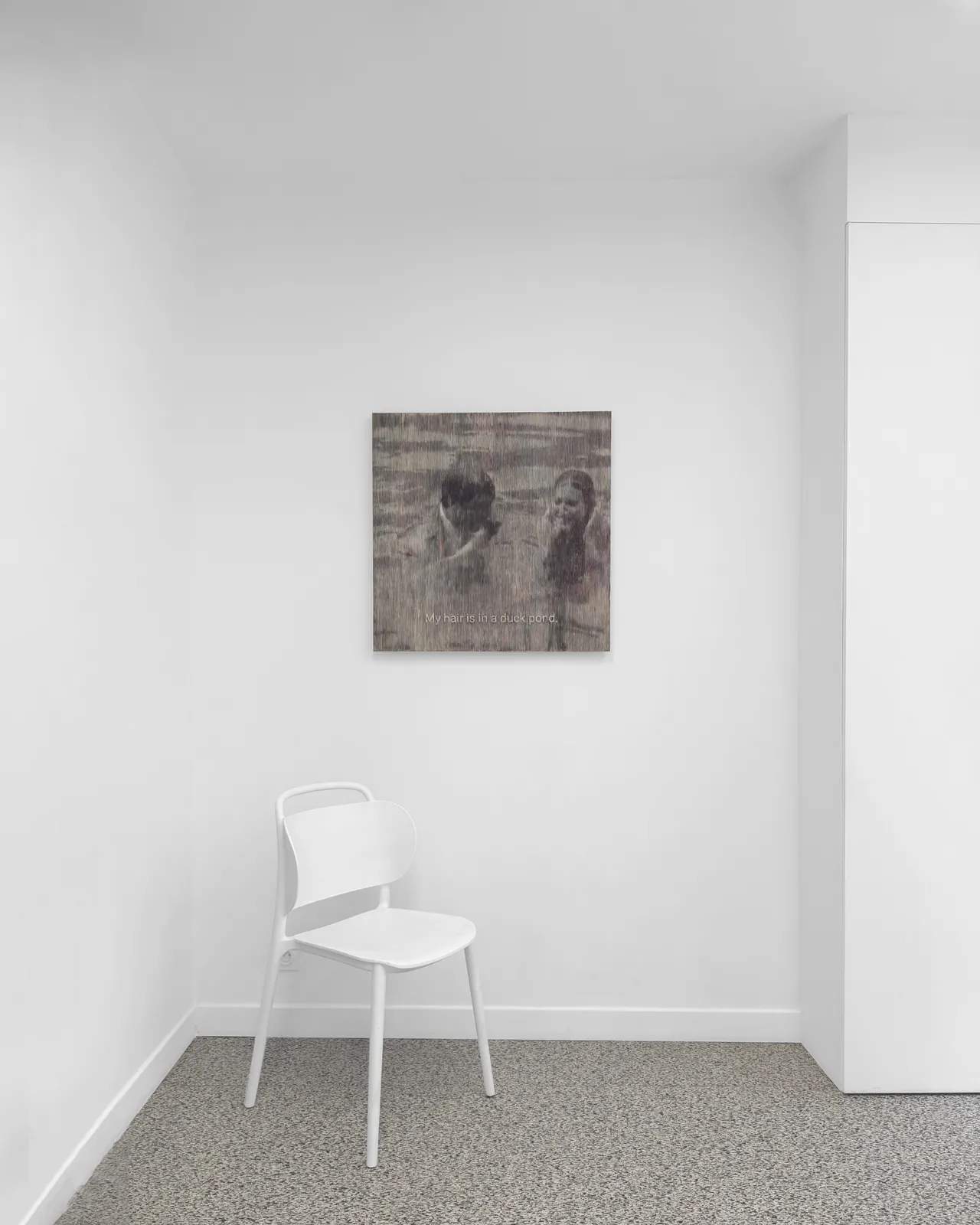 Morgane Ely, My hair is in a duck pond, 2024