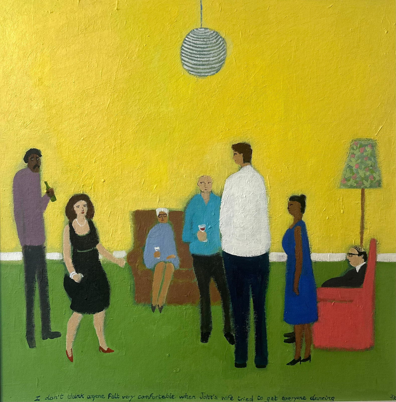 David Fawcett, I don't think anyone felt very comfortable when John's wife tried to get everyone dancing, 2024