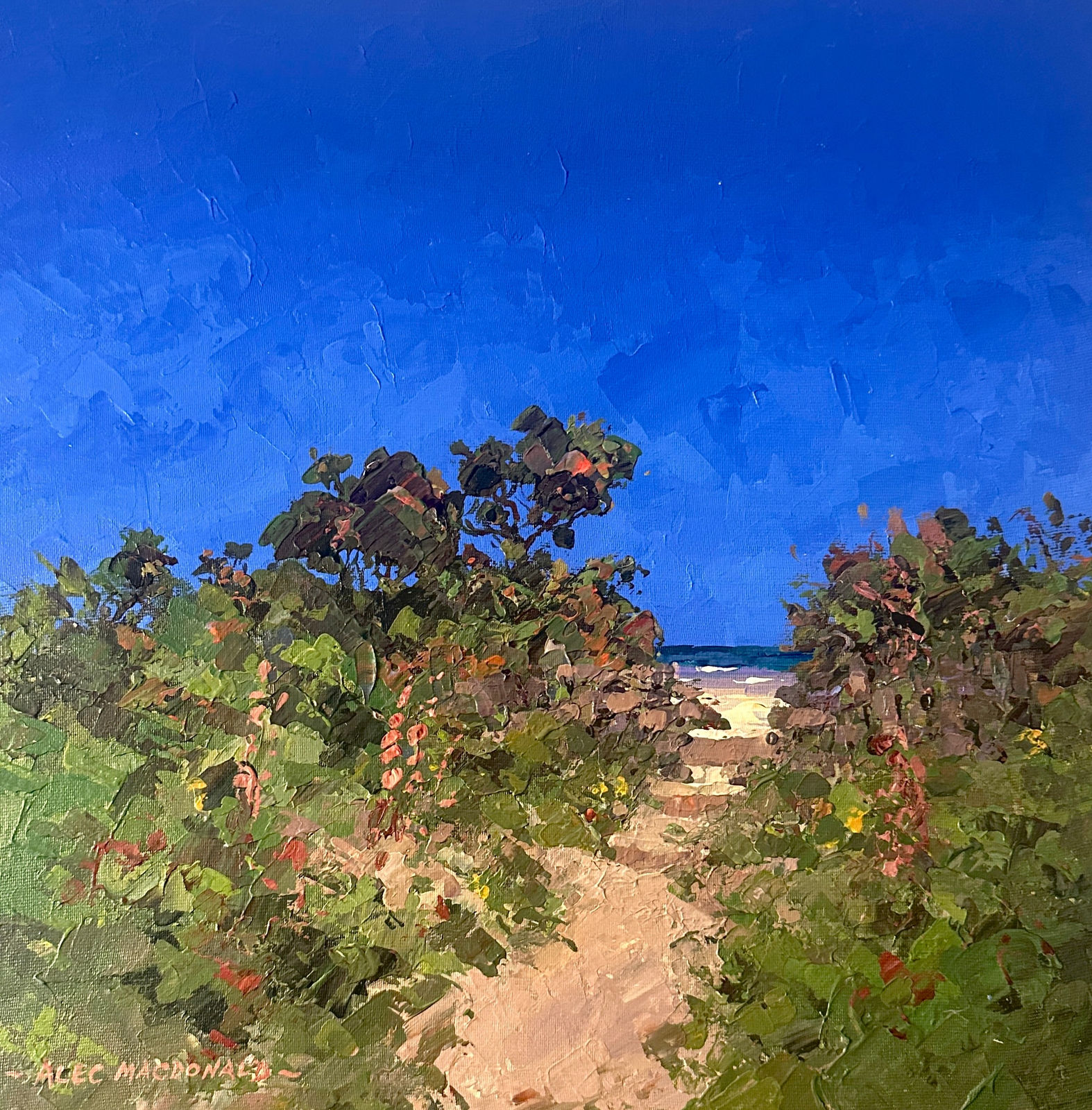 Alec Macdonald, Cornish Hedge and Stile, 2025