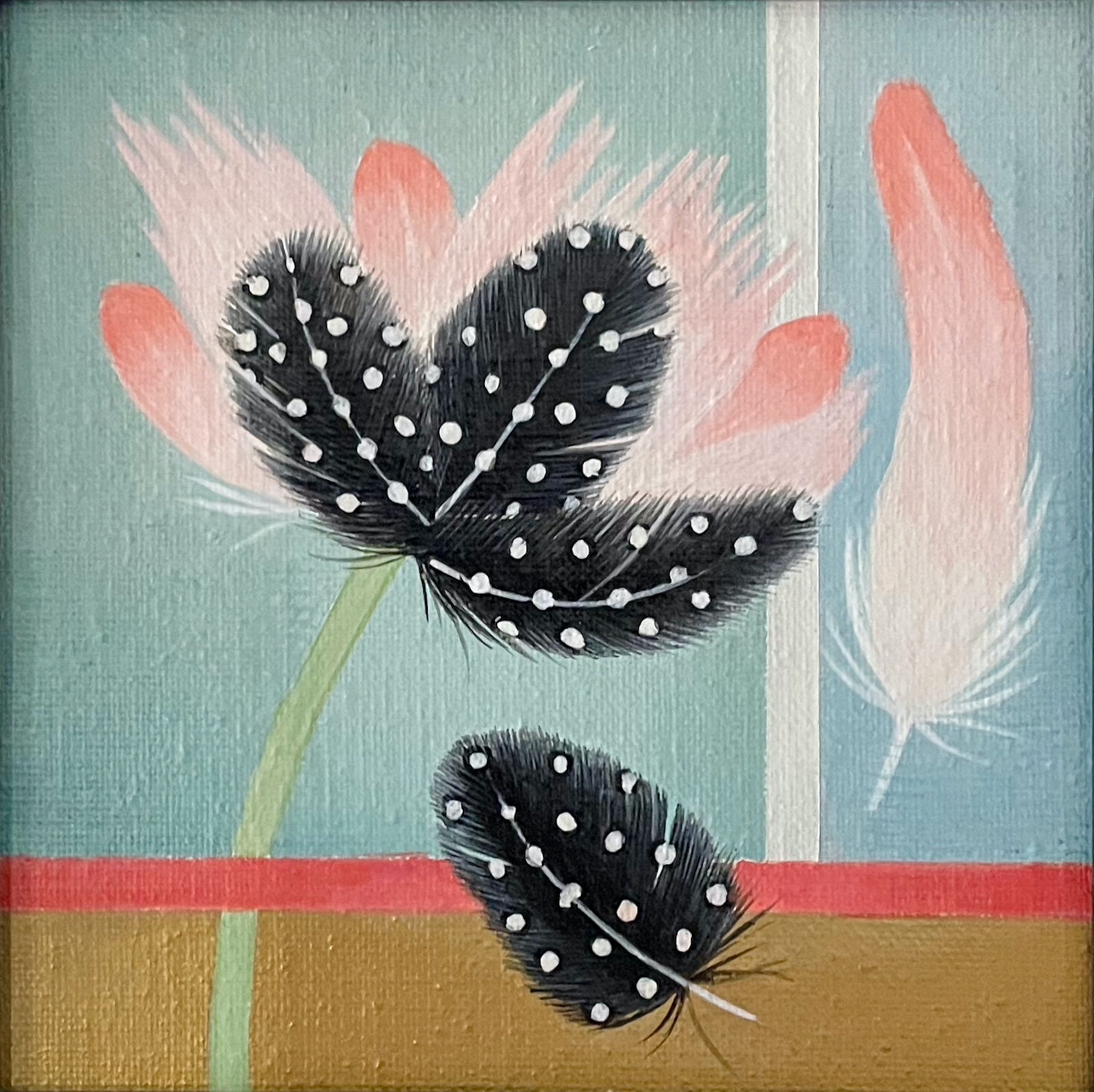 Jane Corbett, Feathered Tulip, 2025