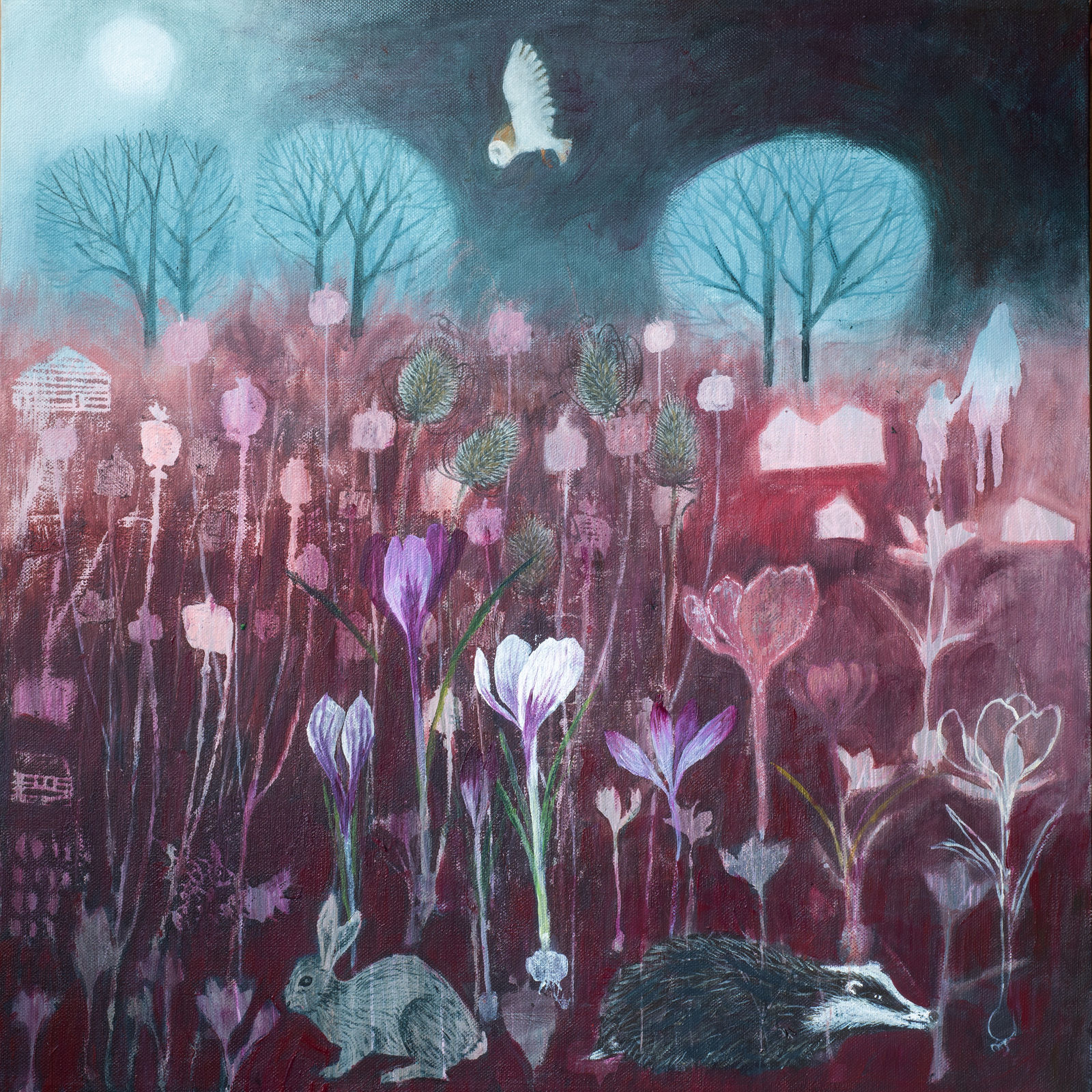 Dawn Stacey, Moonlit Crocus’s, 2025