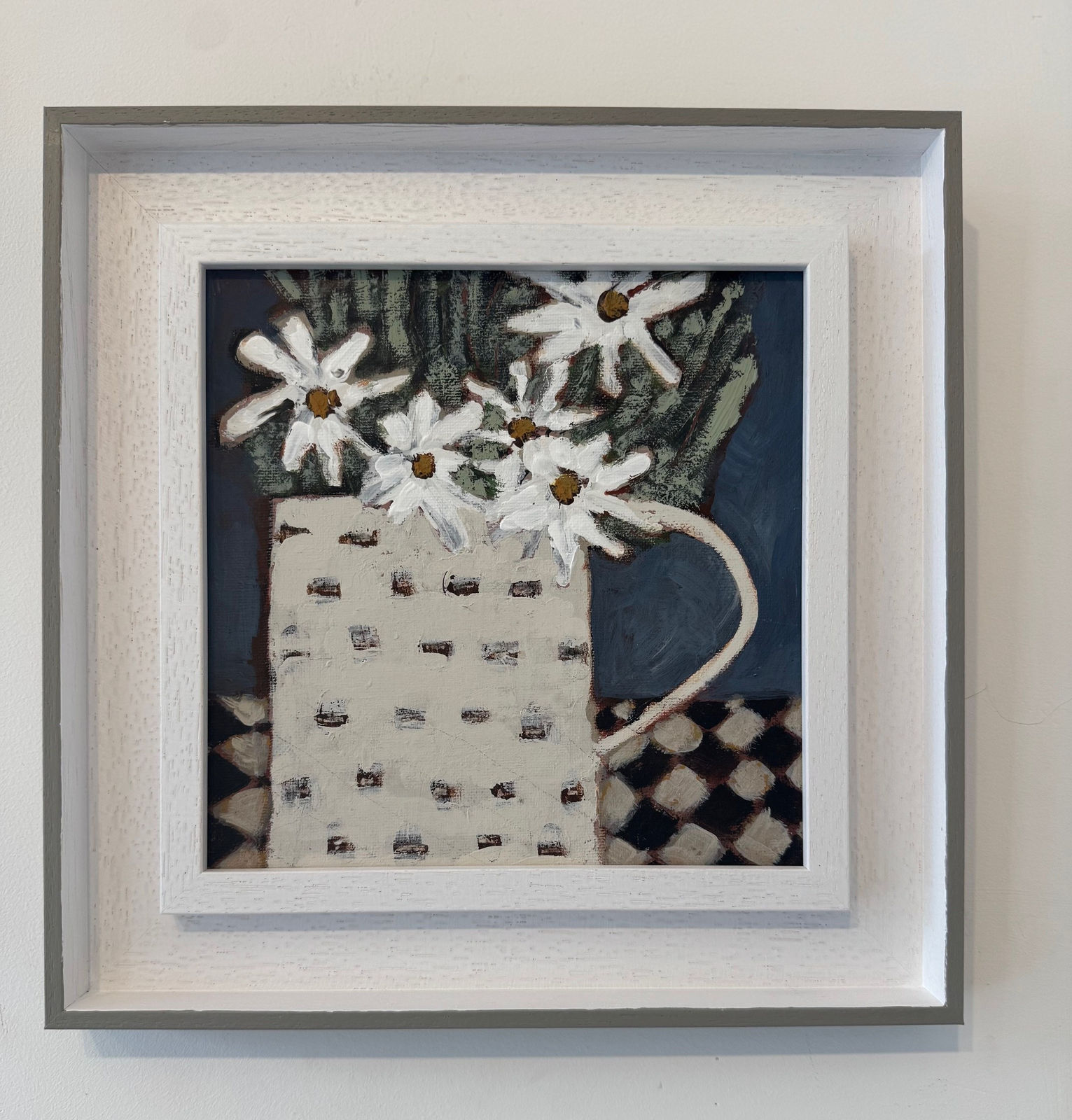 June Hughes, Daisies in Mug, 2025