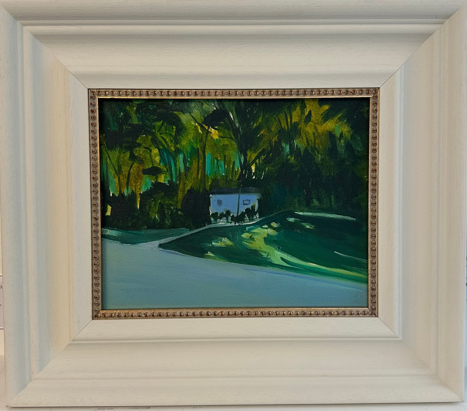 Charlotte Brisland, Light in Viridian, 2024