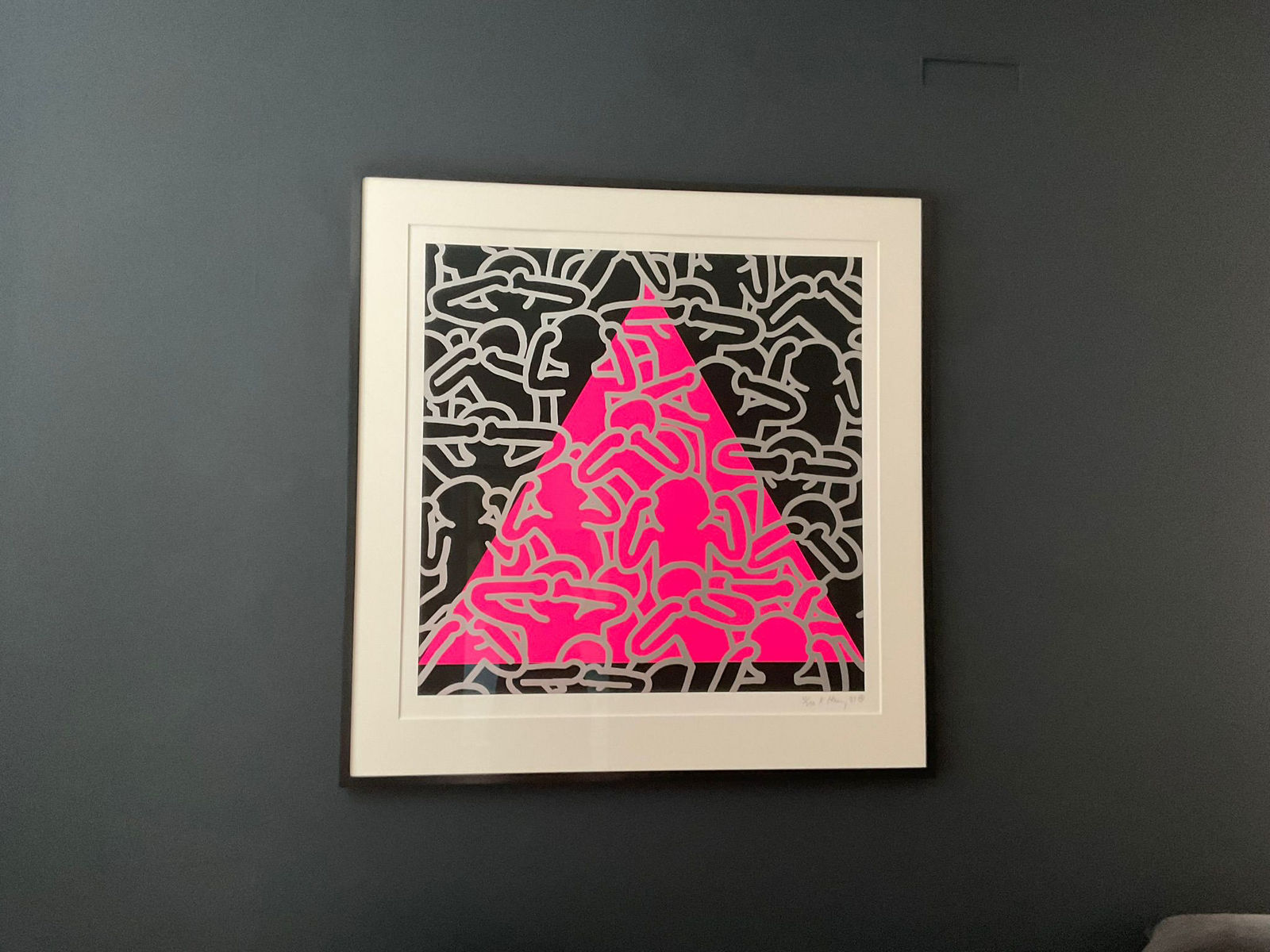 Keith Haring, Silence = Death, 1989