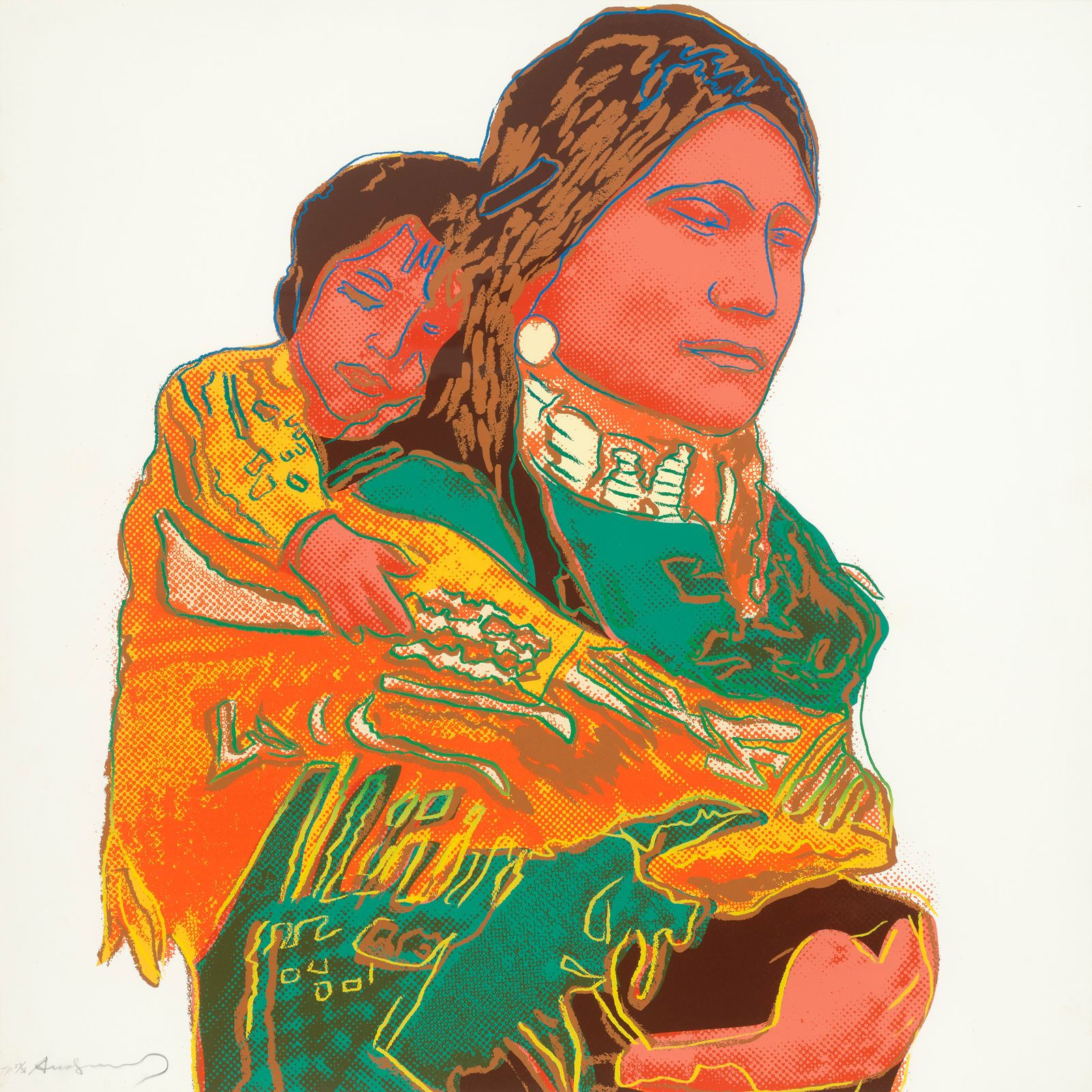 Andy Warhol, Mother and Child (F&S IIB.383), 1986