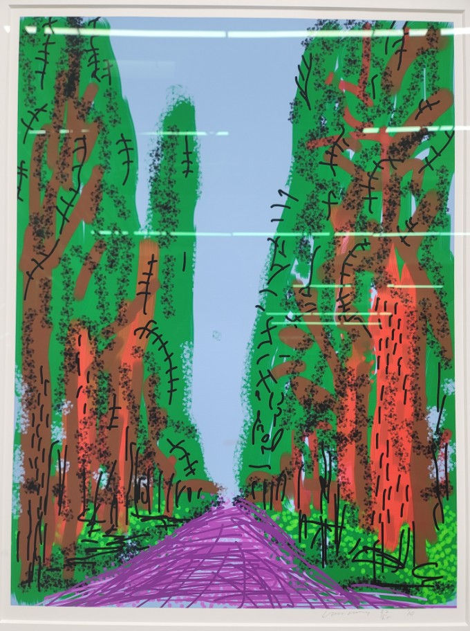David Hockney, Untitled No.5 Yosemite Suite, 2010