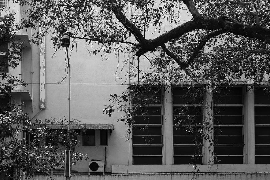 Chirodeep Chaudhuri, BRABOURNE STADIUM (Exterior), 1937. Churchgate, 2020