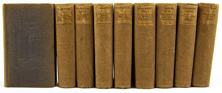The Plays of Shakespeare in Nine Volumes