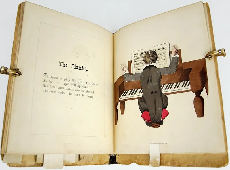 Always Jolly. A Movable Toybook by Lothar Meggendorfer. Illustrated spread