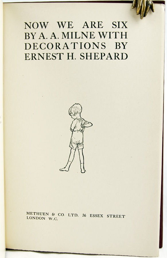 Now We Are Six. Title page