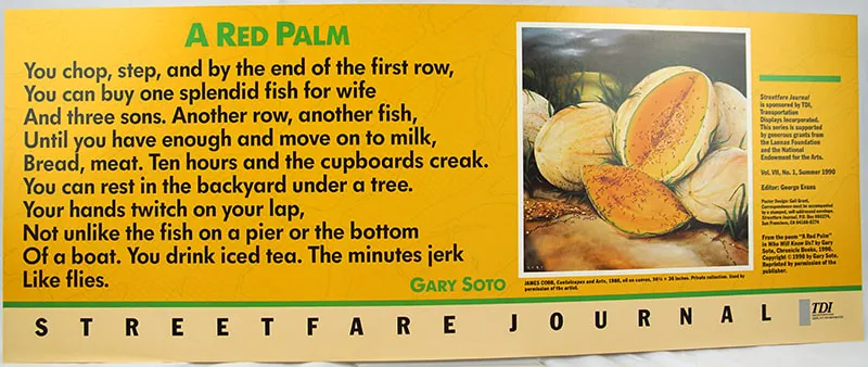 Streetfare Journal. Gary Soto