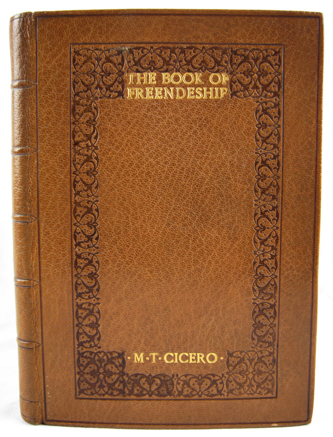 The Booke of Freendeship. Binding