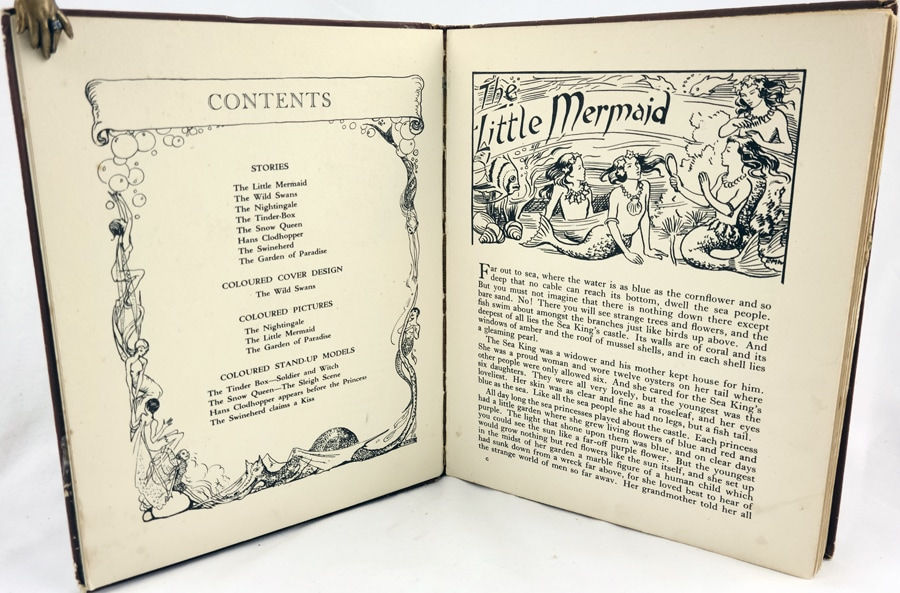 Hans Andersen's Fairy Stories. Text spread