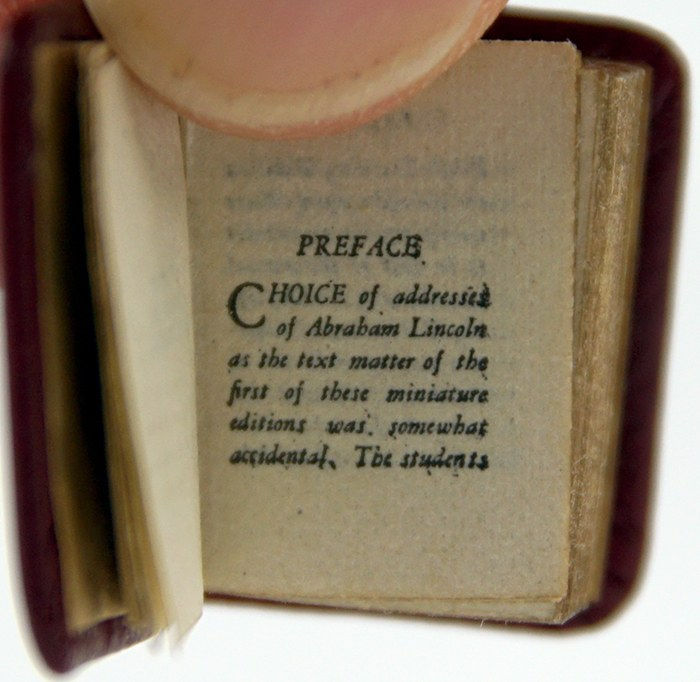 Addresses of Abraham Lincoln. Preface