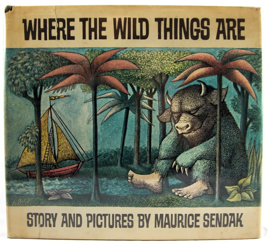 Where the Wild Things Are. Dust jacket front