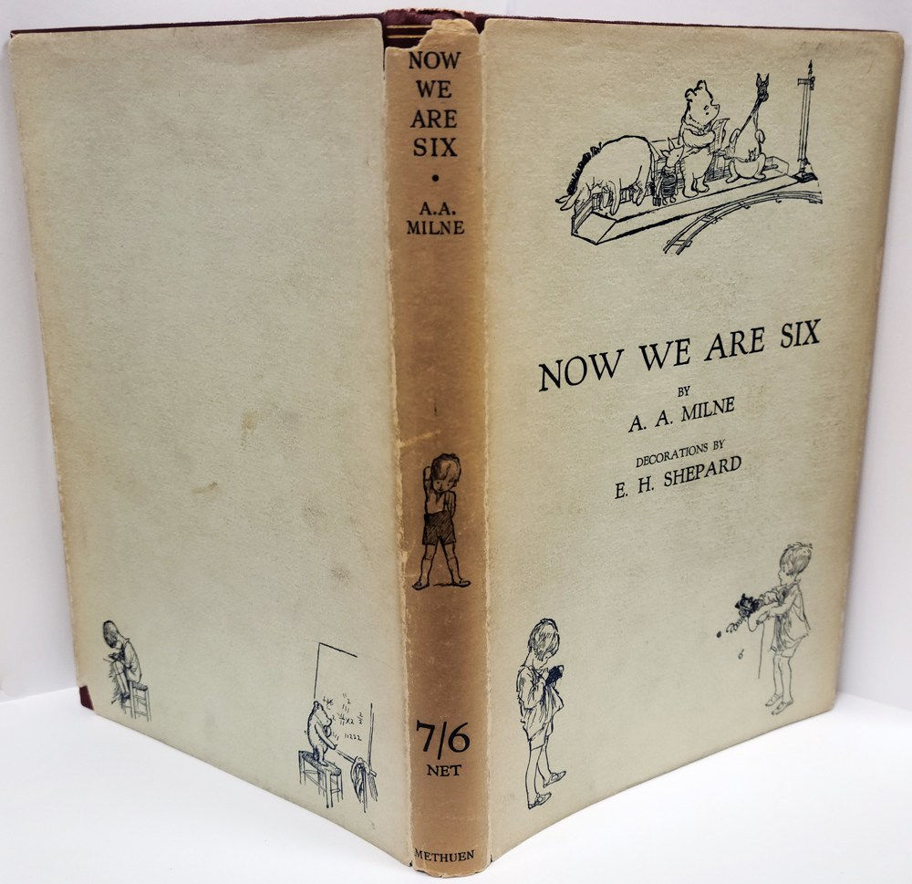 Now We Are Six. Dust jacket