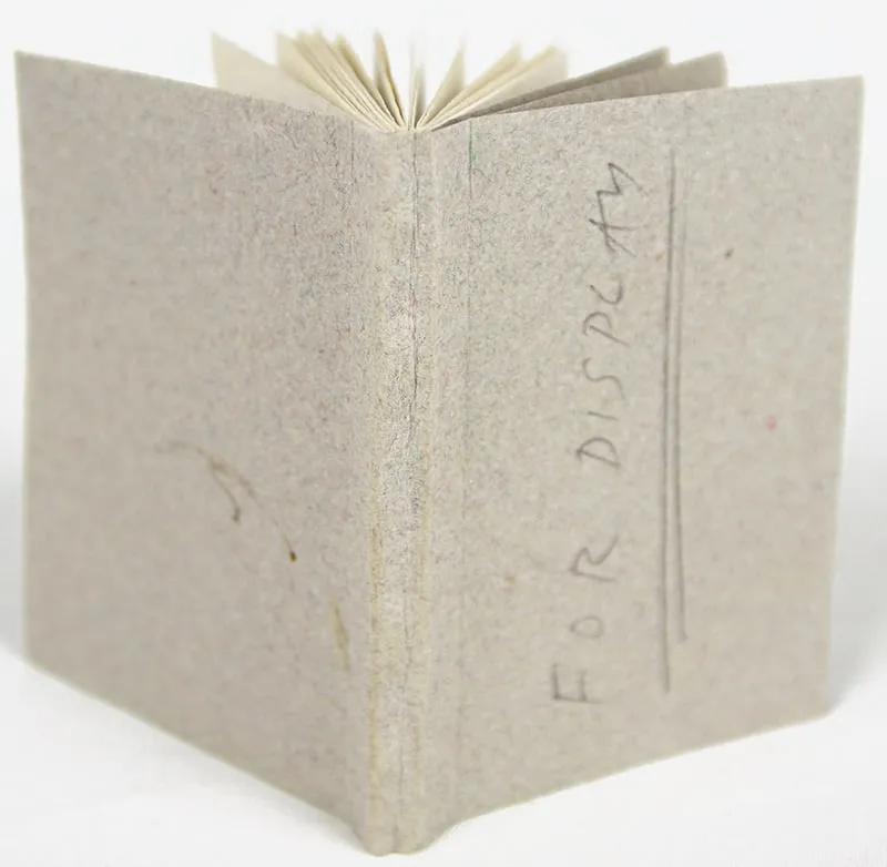 The Quartz Crystal History of Perry Township Since the Earliest Creation of Life by Walter Hamady. Covers with pencil writing.