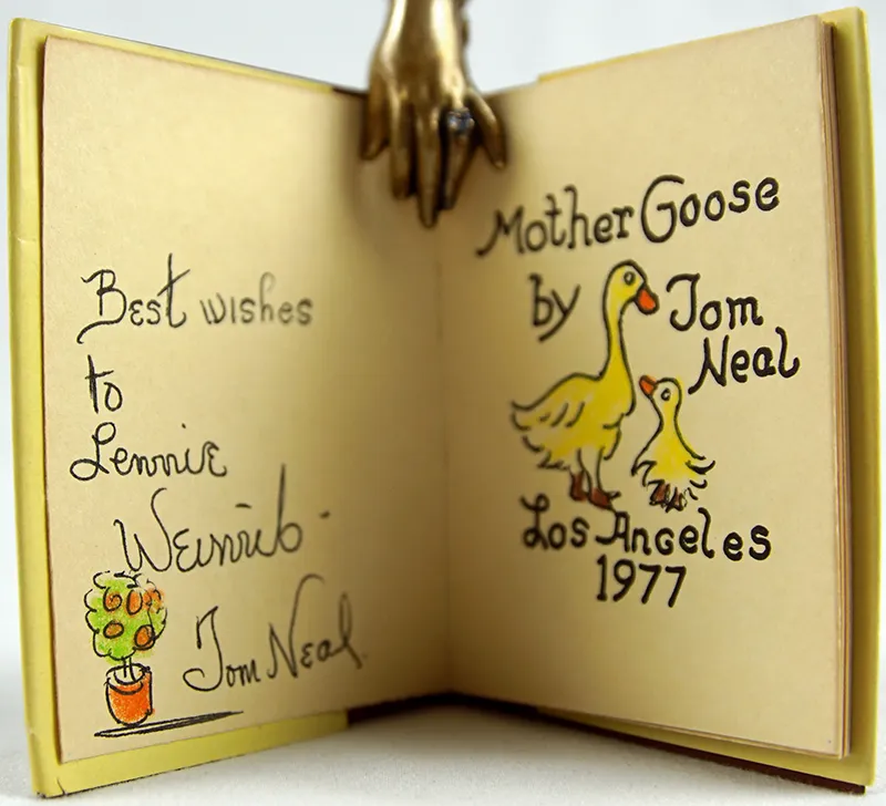 Mother Goose. Inscription