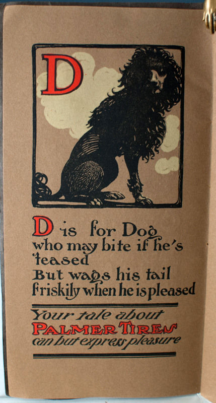 Ye Primer: A Rhyme Book on Ye Letter of Ye Alphabet, Containing Also Certain Short Truths. Interior page, letter D.