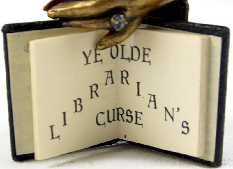 Ye Olde Librarian's Curse. Title page