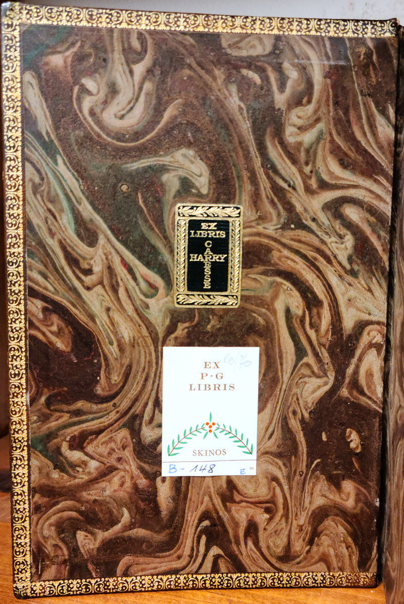 Les Paradis artificiels. Opium et haschisch. Crosby bookplate