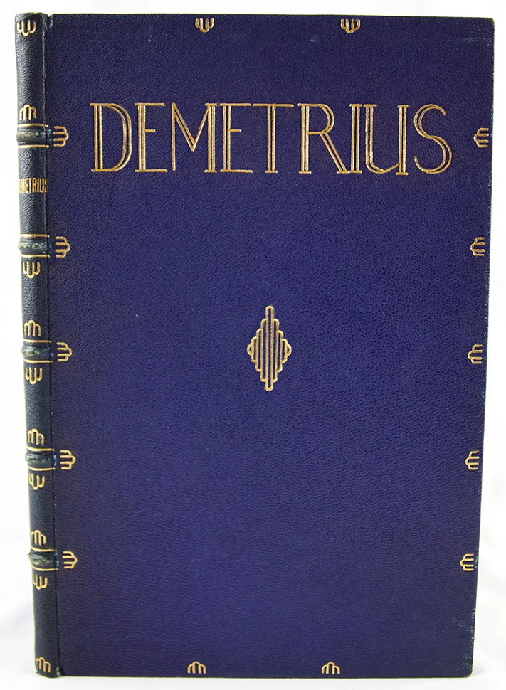 Demetrius. Front cover