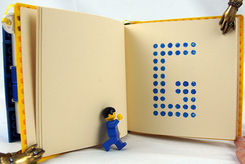 Lego en Faîte. La Cabine de Gouville. Illustration