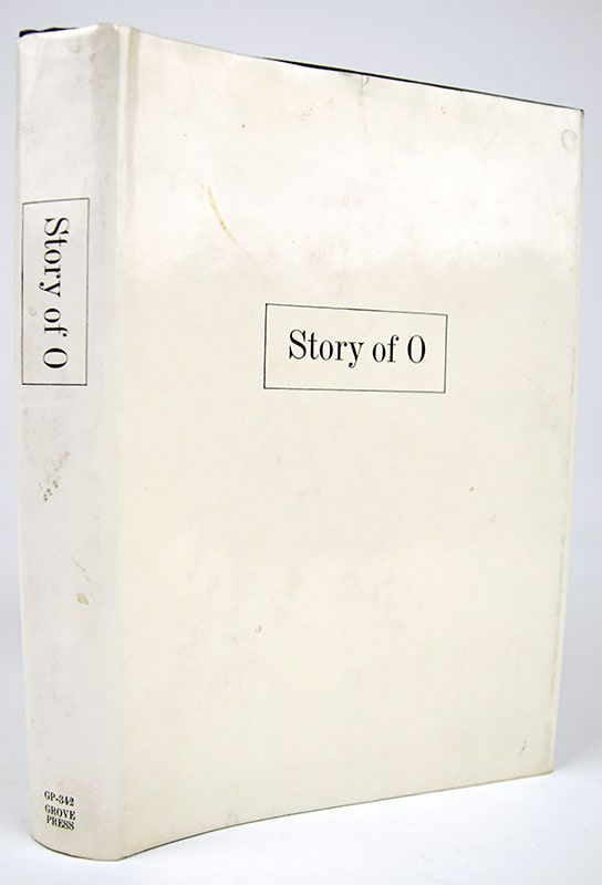 Story of O by Pauline Réage. Dust jacket