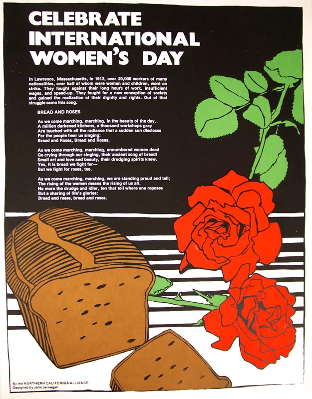 Celebrate International Women's Day poster