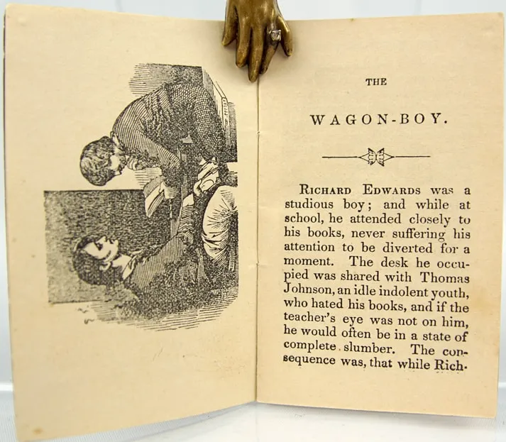 The Wagon-Boy; or Trust in Providence. Interior page with illustration.