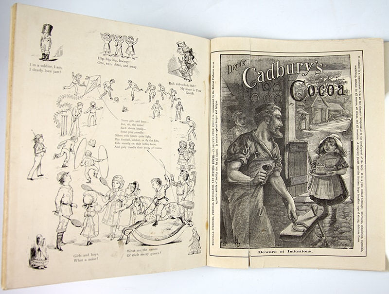 Picture Scraps & Rhymes. Interior page.